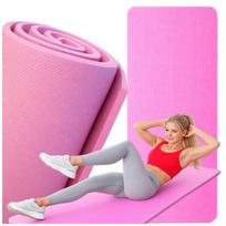 Joga, pilates, fitneso, gimnastikos ir treniruočių kilimėlis 170 cm storio