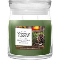 Yankee Candle Balsam & Cedar Fireside Signature Candle ( jedle a cedr u krbu ) - Vonná svíčka Kvepianti žvakė