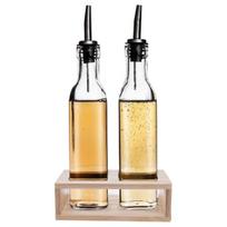 Aliejaus ir acto butelių rinkinys, 3 vnt. Orion, Aliejaus ir acto butelių rinkinys stiklinė su dozatorius stove 2x 300 ml 3 vnt.
