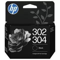 HP 302/304 Tri-color/Black Ink Crtg 2-Pk Schwarz, Cyan, Magenta, Gelb 120Seiten 150Seiten
