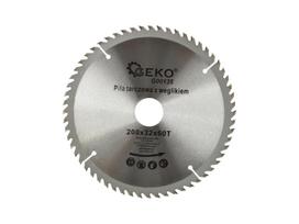 Medienos pjovimo diskas TCT, 200 × 32 mm, 60 dantų GEKO G00135