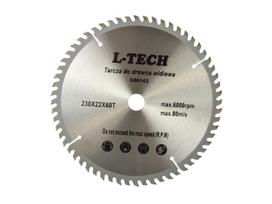 Medienos pjovimo diskas TCT, 230 × 22 mm, 60 dantų GEKO G00143