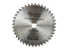 Medienos pjovimo diskas TCT 300 × 32 mm, 40 dantys GEKO G00149