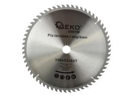 Medienos pjovimo diskas TCT, 350 × 32 mm, 60 dantų GEKO G00156