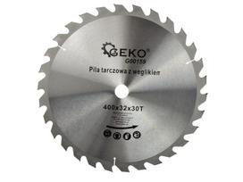 Medienos pjovimo diskas TCT, 400 × 32 mm, 30 dantų GEKO G00159