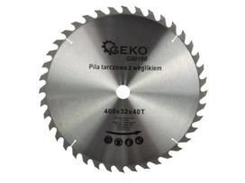 Medienos pjovimo diskas TCT, 400 × 32 mm, 40 dantų GEKO G00160