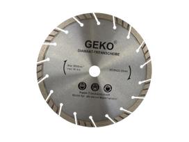 Segmentinis deimantinis diskas LASER, 230 × 22,2 mm GEKO G00223