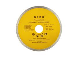 Deimantinis diskas ištisine briauna Profi, 125 × 22,2 mm GEKO G00241