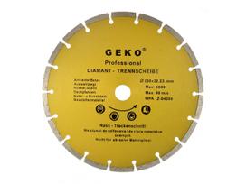 Segmentinis deimantinis diskas Profi, 230 × 22,2 mm GEKO G00253