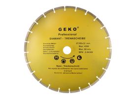 Segmentinis deimantinis diskas Profi, 350 × 32 mm GEKO G00255