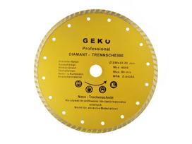Deimantinis diskas Turbo Profi, 230 × 22,2 mm GEKO G00264