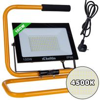LED prožektorius 100 W su statybiniu stovu, 4500 K KELTIN K02057