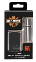 Žiebtuvėlis Zippo 46131 Harley-Davidson® Fuel Canister Gift Set, juoda sp.