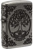 Žiebtuvėlis Zippo 29670 Armor® Tree of Life, juoda sp.