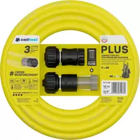 Cellfast Prijungimo rinkinys aukšto slėgio plovimo įrenginiams su žarna, pirminiu filtru ir priedais, plius 3/4'' 10mb (10-293)