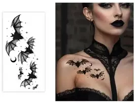 Fiesta Šikšnosparnių tatuiruotės