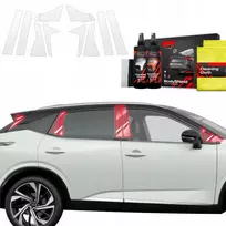 GrizzGlass apsauginė plėvelė stulpams BodyShield skirtas Nissan Qashqai 3 Facelift (2024-2025) [10w1] (GRZ15263)