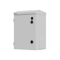 Lanberg Rack Cabinet 10" Wall/Pole-Mount IP55 Hermetic 340X250X500, Grey (Assembled)|WAH1-3450-00S