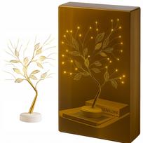 LED Kalėdinė eglutė, šilta balta šviesa, 50 cm
