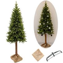 Dirbtinė Kalėdų eglutė su kamienu, 180 cm, FULL PE 01, šviesiai žalia, silikoninė