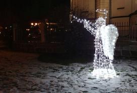 Lauko LED dekoracija Angel 3D