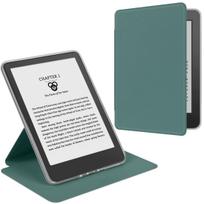 Dėklas Kindle Paperwhite 4 (10 gen.) 6" su pasukamu stovu, tvirtinimas magnetu, žalsvai mėlynas
