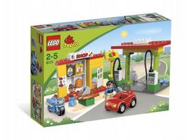 LEGO 6171 Duplo degalinės ir parduotuvės rinkinys