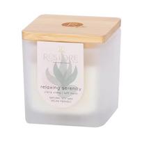 HEART & HOME RESTORE RELAXING SERENITY kvapnioji žvakė, 80 g