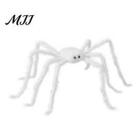 Flexible Leg Giant Spider Large Halloween Decoration, Soft Hairy Scary Prop, Furry Party Decoration Spiders for Outdoor Indoor, Yard, Home, 30cm balta