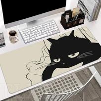Mouse Pads Cute Cat Computer Company Desk Pad Large Area Kawaii Mausepads Office Gaming Keyboard Mouse Mat XXL Big Table Carpet 800x300x2mm
