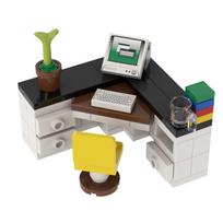 Learn Desk Study Room Compatible Major Toys Building Block Classic Collections Assembled Brick Handmade Design