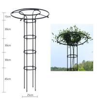 90/120/150cm Lipančios rožės arka Nerūdijanti lipančių augalų atrama Vertikalus sodas Terasa Balkonas 150cm