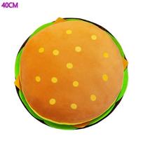 Adorable Fast Food Plush Toy Set, Burger, Pizza And Fries, Soft Fluffy Figure, Home Decoration, Christmas/Birthday Gift orange