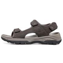 Skechers Tresmen Casual Sandals Men sandals Chocolate 204105-CHOC 39.5 gray