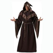 Men's Halloween Wizard & Grim Reaper Cloak Costume 2XL