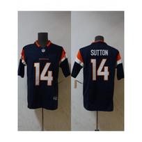 Denver Broncos NFL Football Jersey Embroidered Patch Applique Sports Fans Customization SUTTON 14 - Navy