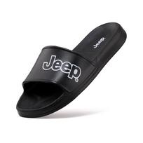 Jeep Shoes Outline Slippers [Black] 280