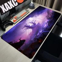 Ori And The Blind Forest Large Gaming Desk Mat Mouse Pad HD Print Computer Locking Edge XXL Anime Mouse Mats Kawaii Mousepad 800x400x2mm