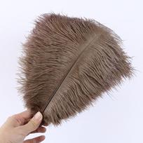 10 vnt. purių stručio plunksnų 15-40 cm rankdarbiams, vestuvių puošmenoms, dekoravimo reikmenims, gryna stručio plunksna, karnavalo palaikymas 15-20cm 6-8inch gray