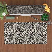 Fashion Leopard Print 120x60cm Oversized Keyboard Desk Pad Home Office Decoration Carpet Laptop Gaming Accessories Girl Mousepad 30x60cm