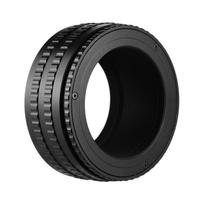 M42-M42(36-90) M42–M42 tvirtinimo objektyvo fokusavimo helicoidinio adapterio žiedas 36–90 mm makro ilginimo vamzdis M42-M42(25-55) gray