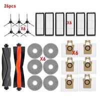 For Dreame Bot L30 Ultra L20 Ultra X20 Pro Robot Vacuum Hepa Filter Main Side Brush Mop Cloth Dust Bag Replacement Accessories as the picture