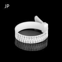 A-Z British/American UK/US/EU/JP Ring Sizer Measure Finger Gauge Genuine Tester Wedding Ring Band white-JP