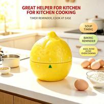 Fruit-Shaped Timer -Electronic Kitchen Reminder / Mechanical Tomato Countdown Alarm -Cooking Tool / Game Timer
