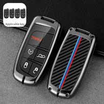 Jeep Compass, Cherokee, Grand Cherokee, Renegade, Commander Key Case & Shell gray