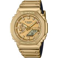 Casio G-Shock GM-2100YMG-9A9 Analog-Digital Watch Gold Tough Silicone Band Men's Overseas Model