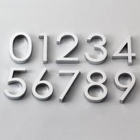 6 cm 3D namo numerio skaitmeninė vardinė lentelė Durų lenta Namo stalčių ženklų apkala Durų numeris Plastikinė numerio etiketė Viešbučio namų adresas Namo numerio lentelė 3