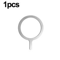 Xiaomi Universal Magnet Sticker Magnetic Adapter Ring Suitable for Magsafe IPhone Wireless Charging Cellphone Round Metal Plate Ring gray