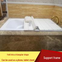 Dustproof Folding Bathtub Insulation & Storage Rack