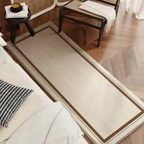 Miegamojo Kilimas Lovos Šoninis Grindų Kilimėlis Bėgikas Ilgi Kilimai Minimalistinis Vienspalvis Minkšti Pūkuoti Kilimai Namų Dekoro Kilimai 50x120cm